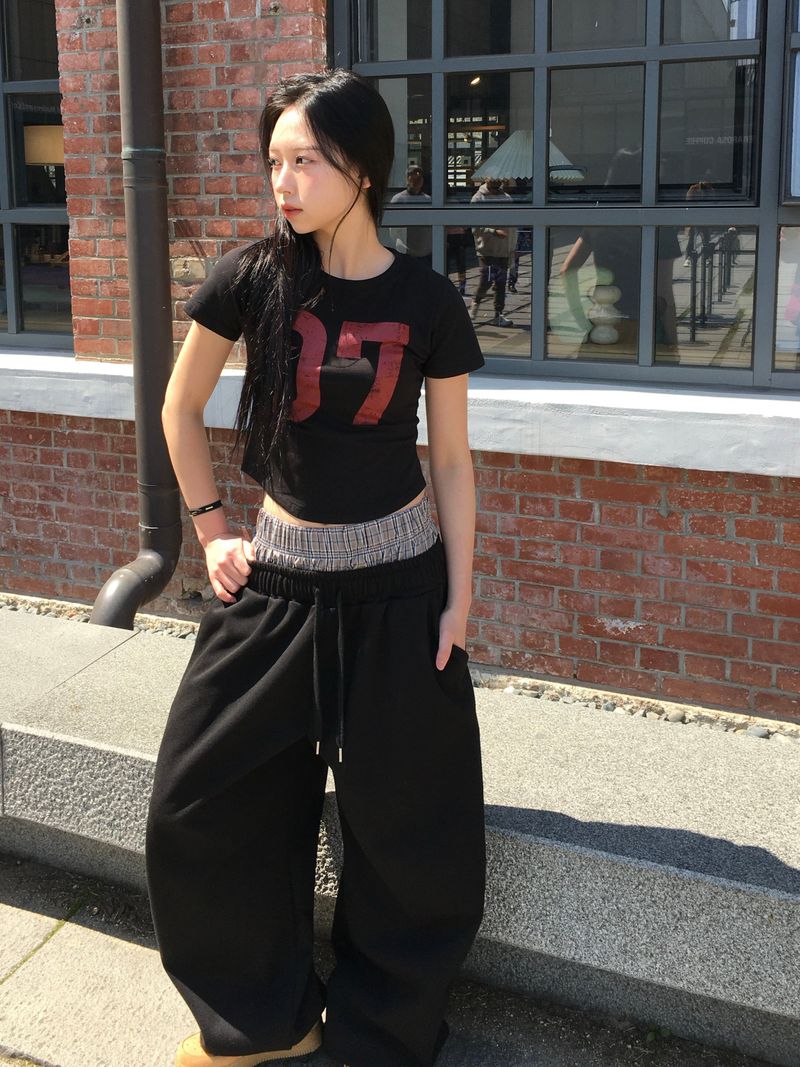 Vintage Seven Star Crop Top (3c)