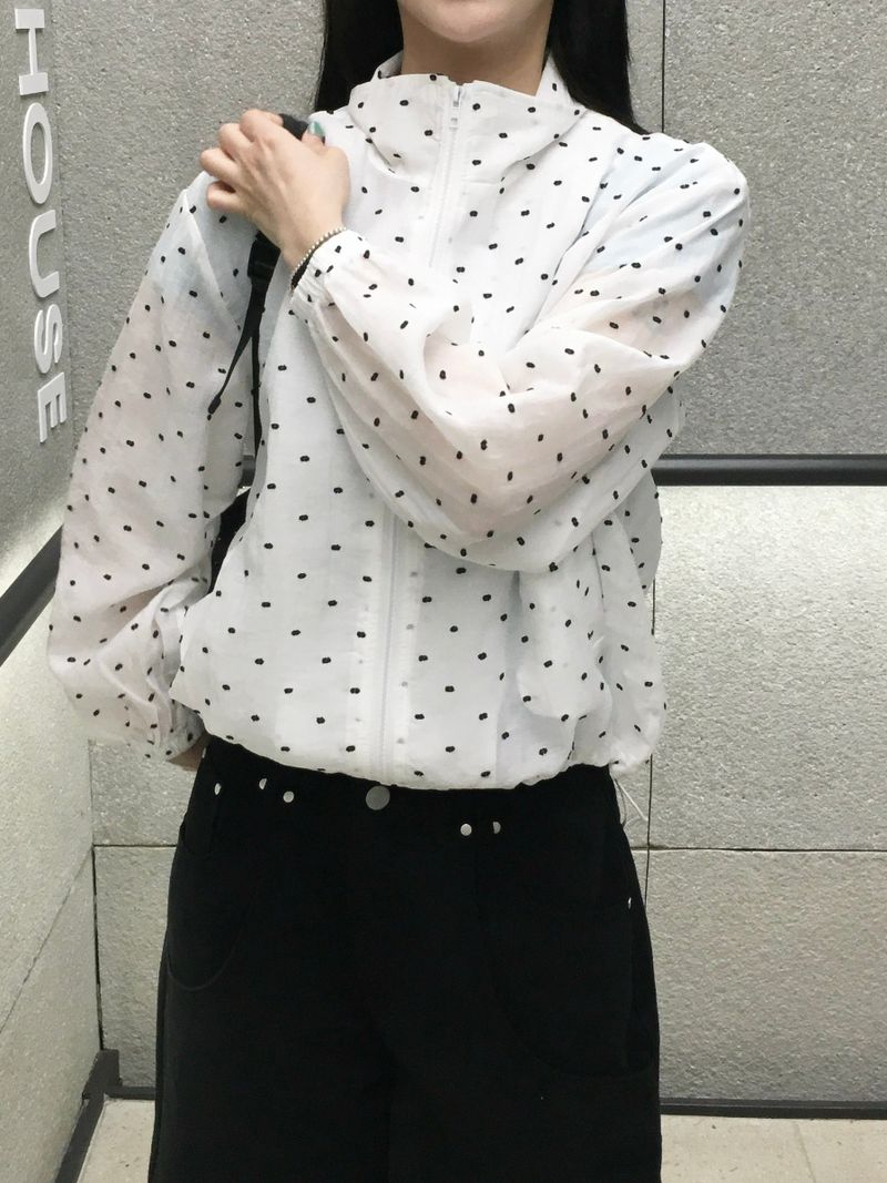 Pippin Dot String Zip-up (1c)