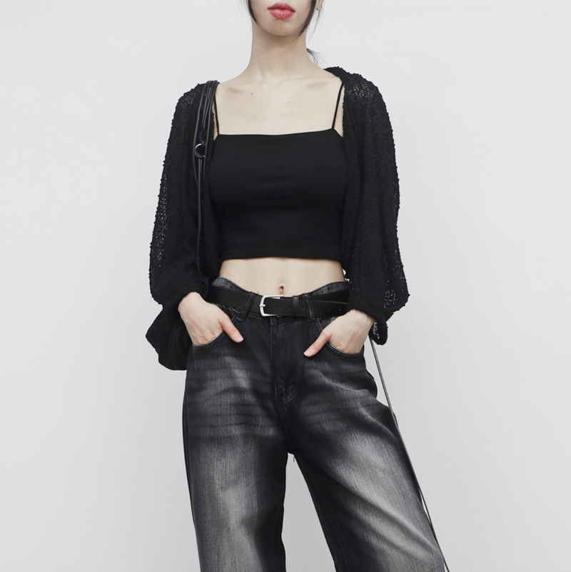 Tean see-through bolero