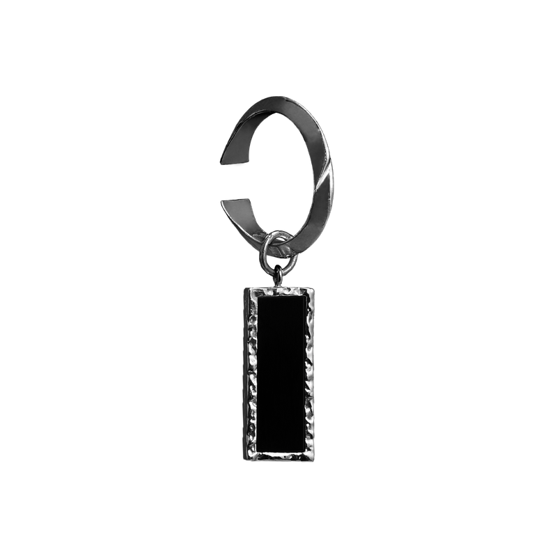 SWERVING earcuff(BLACK) -Single piece-