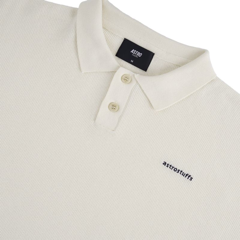 LIGHT POLO KNIT SWEATER
