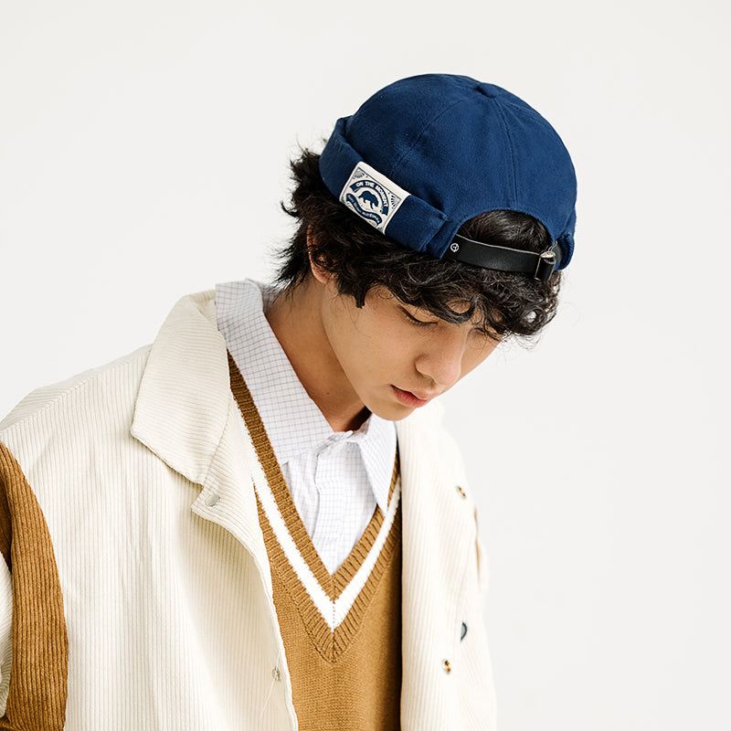 On the Moment Original Denim Watch Cap C1 BLUE