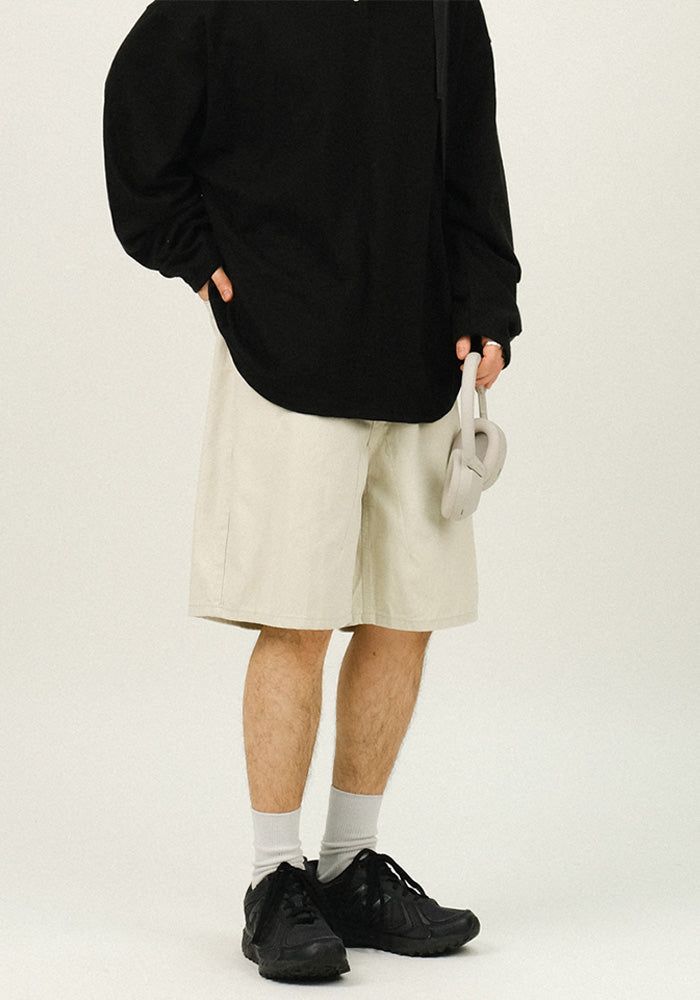 SEMIKAJI(セミカジ)の「MAE Dot Bermuda Cotton Pants 다트 버뮤다 팬츠(Pants)」