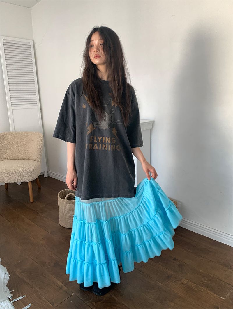 CANCAN LAYERED SKIRT DRESS (3C)