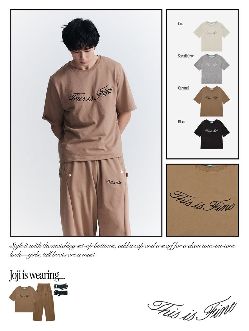 Oversized Signature Tee