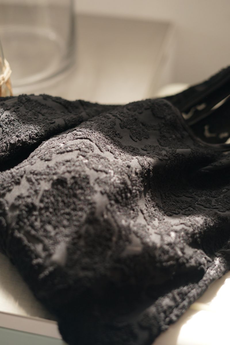 lace bag_black
