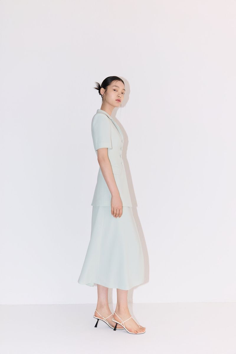 NO.19 SKIRT - SAGE GREEN