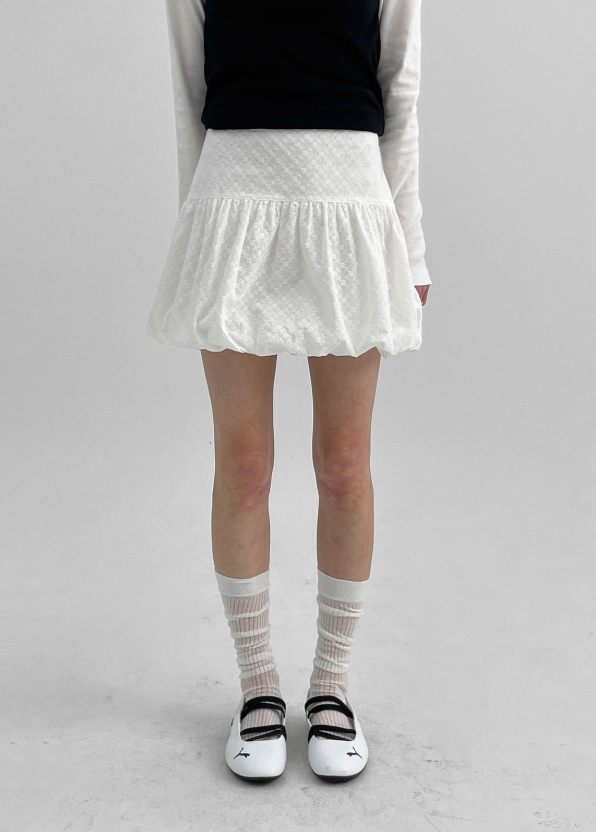 [MADE] Devil Race Balloon Mini Skirt