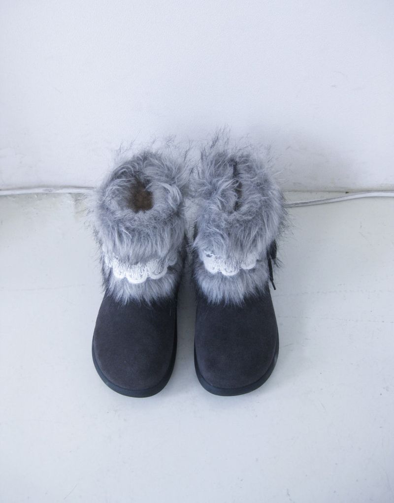 Nui Ribbon Fur Ugg Boots
