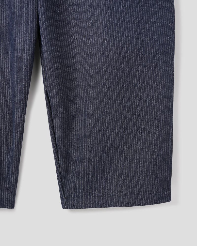 Waze Stripe Curved Denim