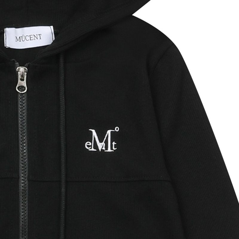 VIV TWO-WAY CROP KNIT ZIP-UP (2Color)
