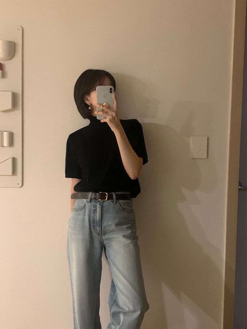 [YELLOMOI] Laurent half polar - knit