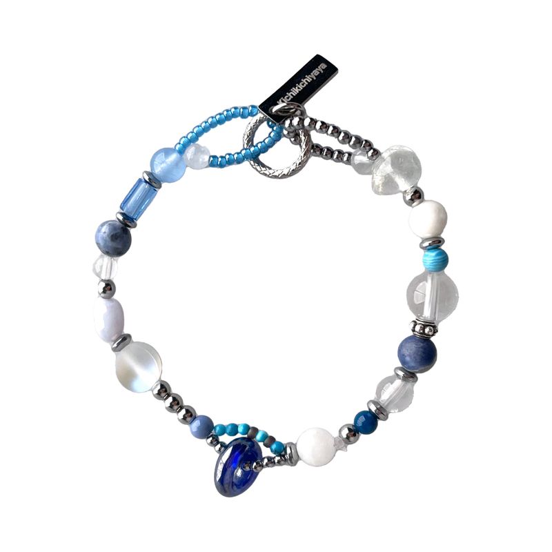 Kichikichiyaya（キチキチヤヤ）の「Kichikichiyaya Bracelet 035 Denim（Accessories）」