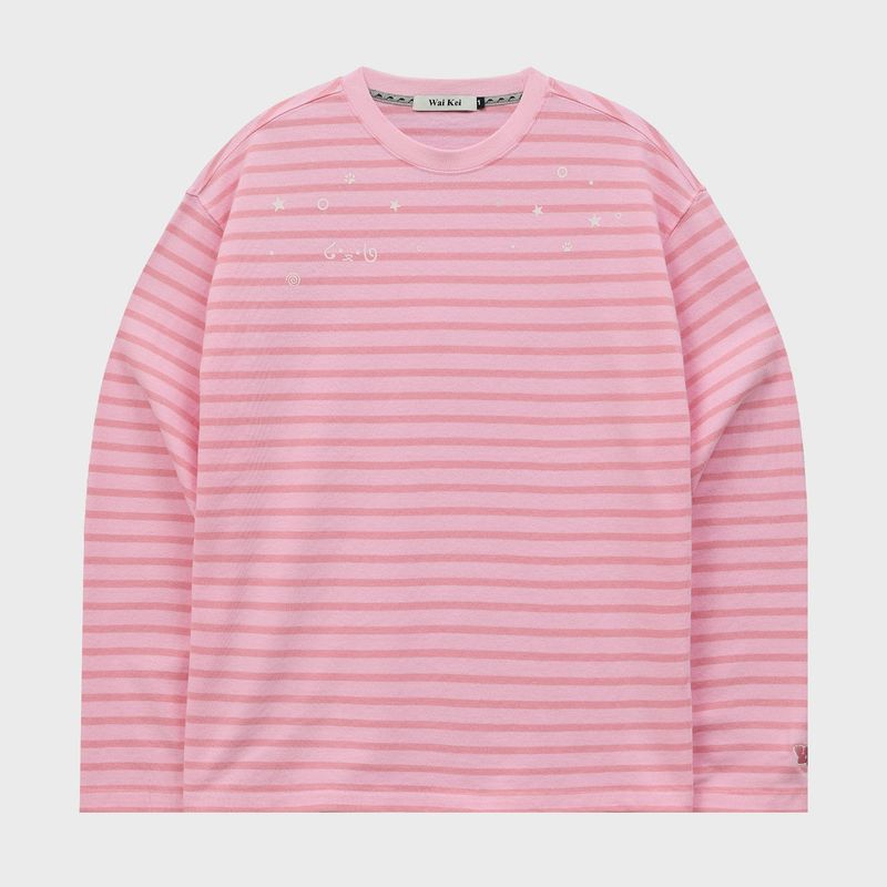 Stripe Multi Long Sleeve T-shirt