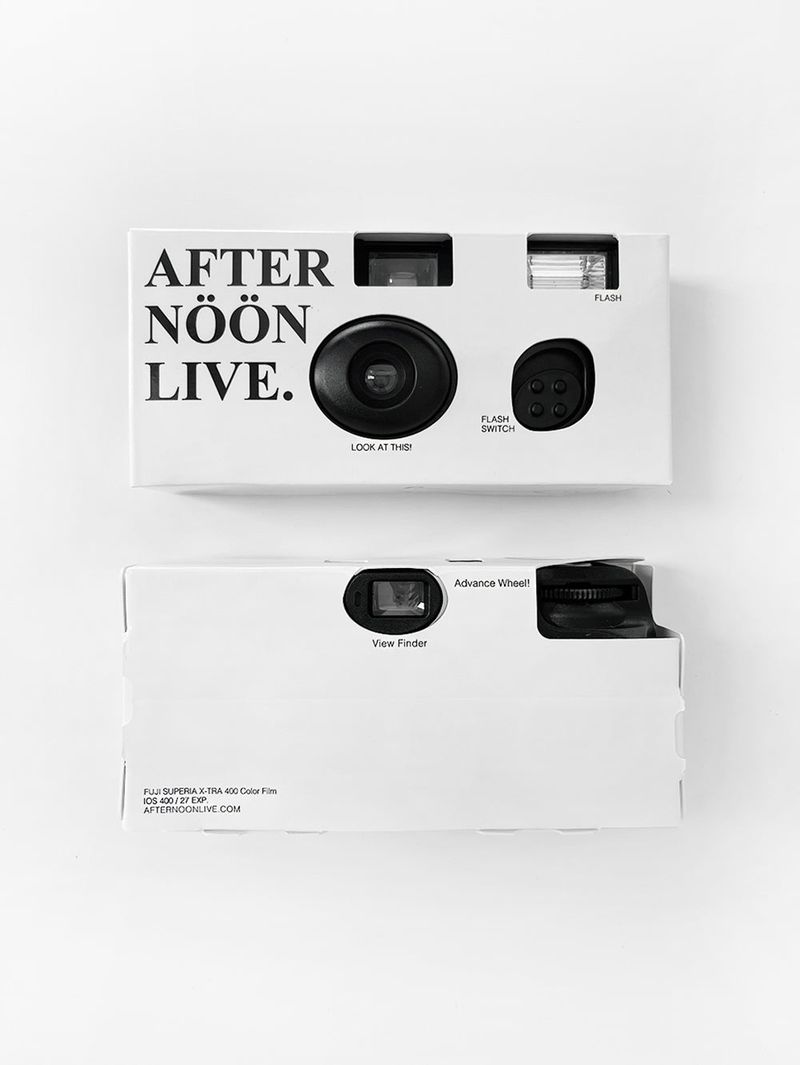 AFTERNOONLIVE Single-Use Film Camera