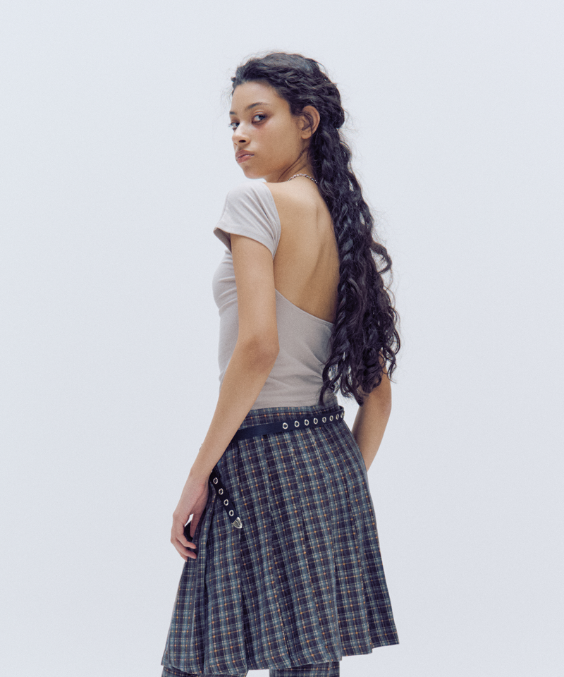 TRIP SHOP（トリップショップ）の「LOGO BACKLESS TEE（Tops）」