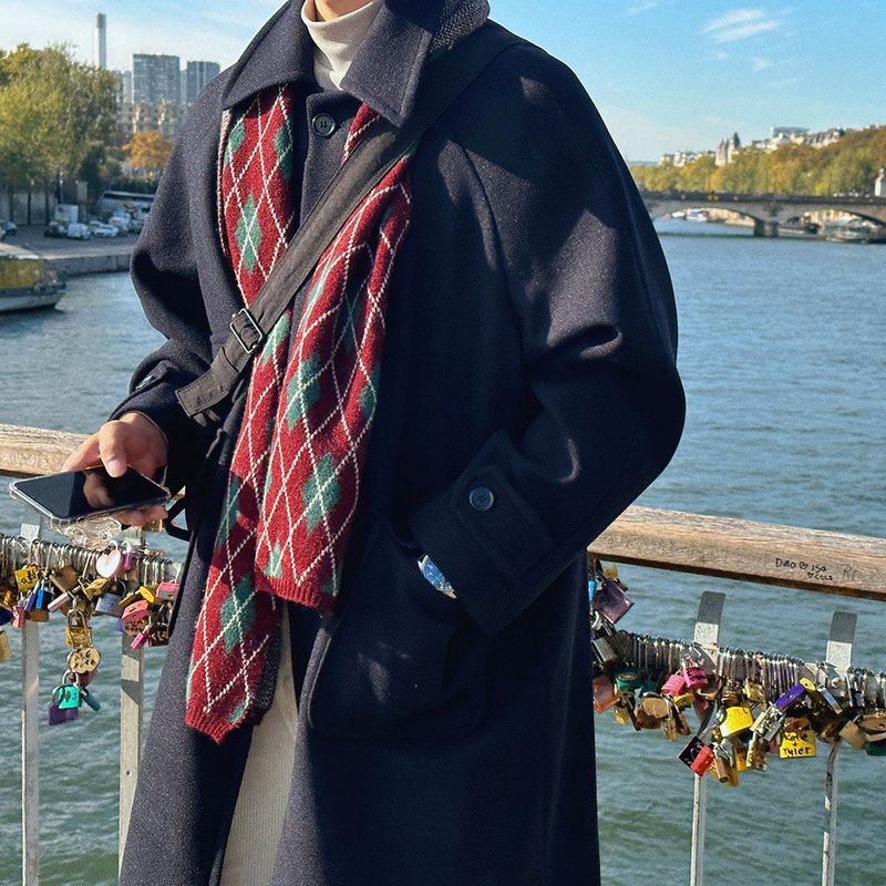 ASCLO Hidden Pocket Wool Coat (3color)