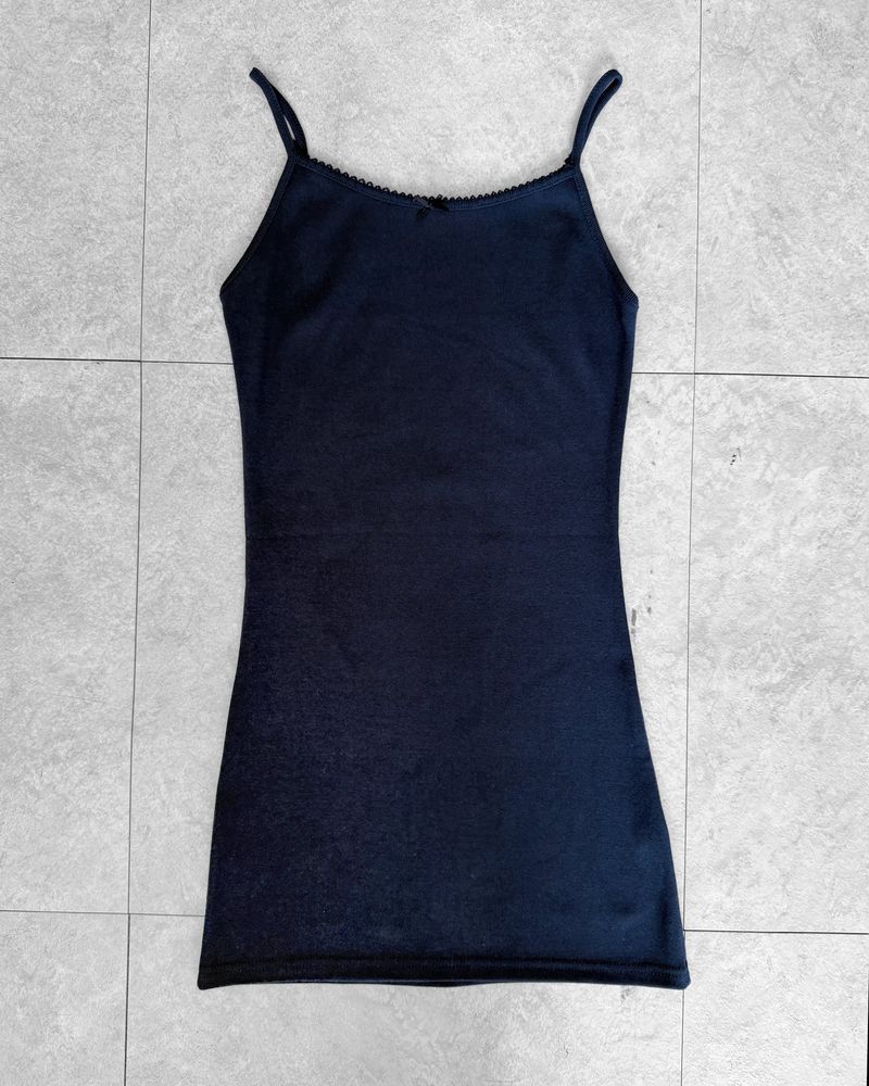 NUKA RIBBON LONG CAMI DRESS