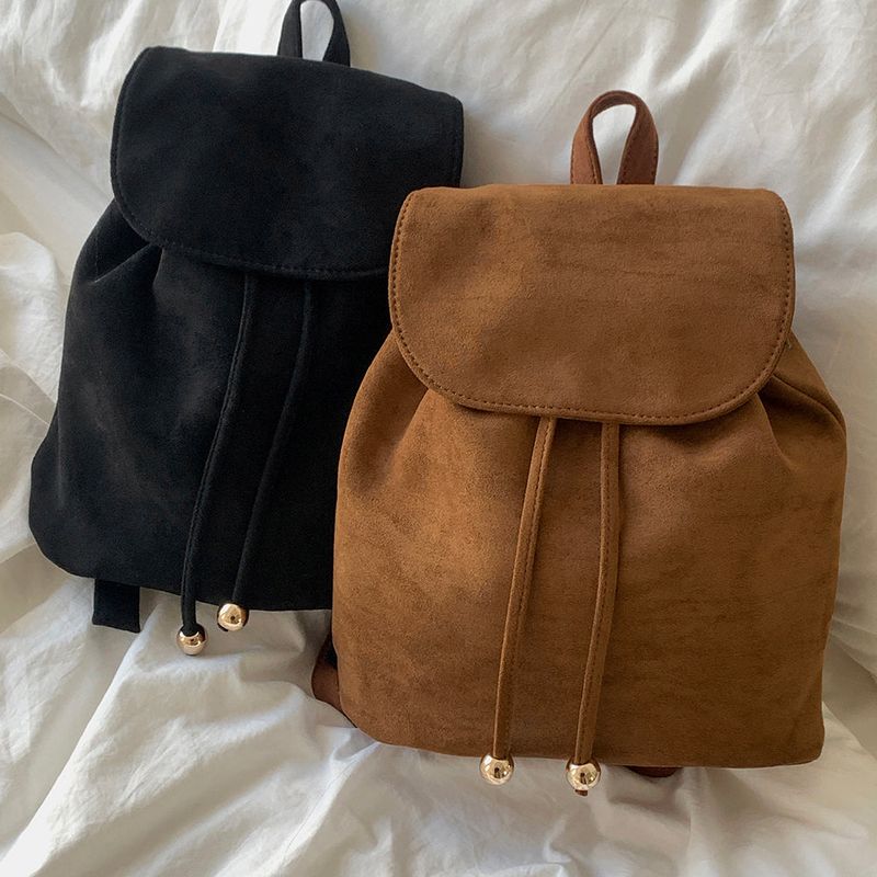 WONDER WONDER(ワンダーワンダー)の「Boot string suede velvet backpack(Bags)」