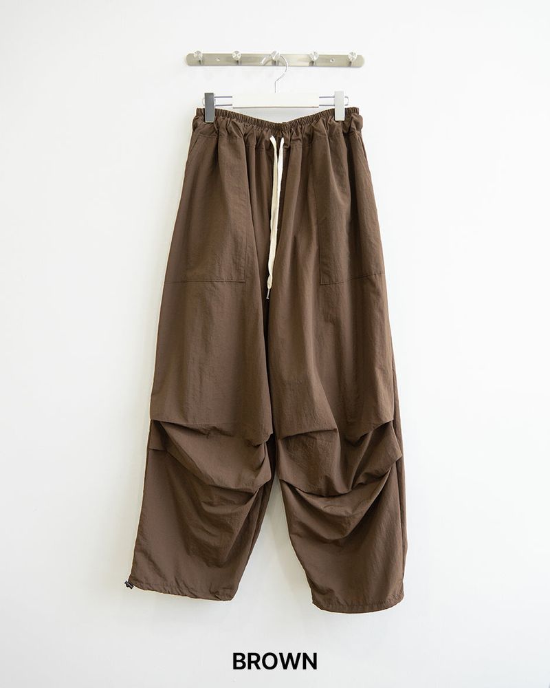 Ded Pintuck Nylon Pants