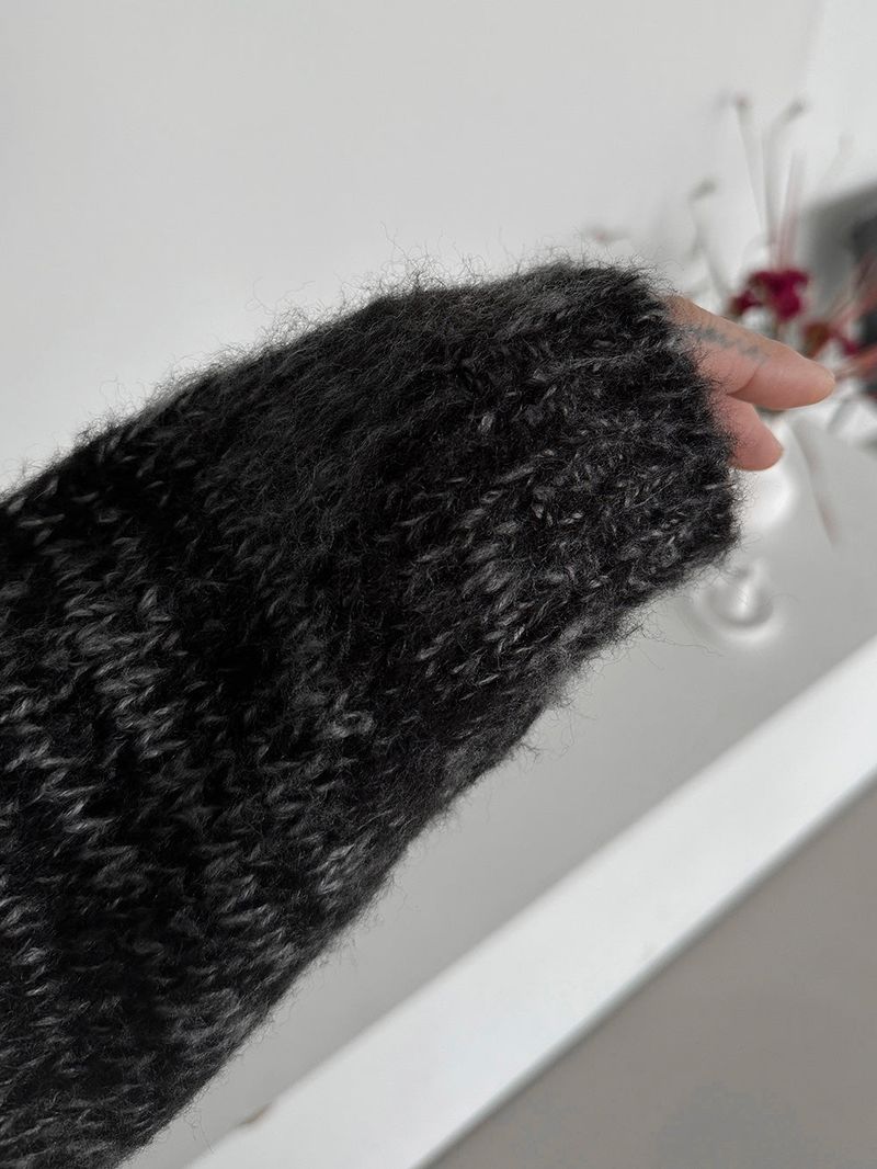 Acon Mohair Brush Cardigan (3color)