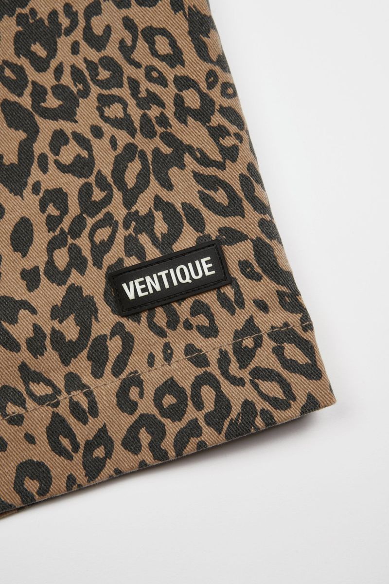 VENTIQUE leopard shorts 6color