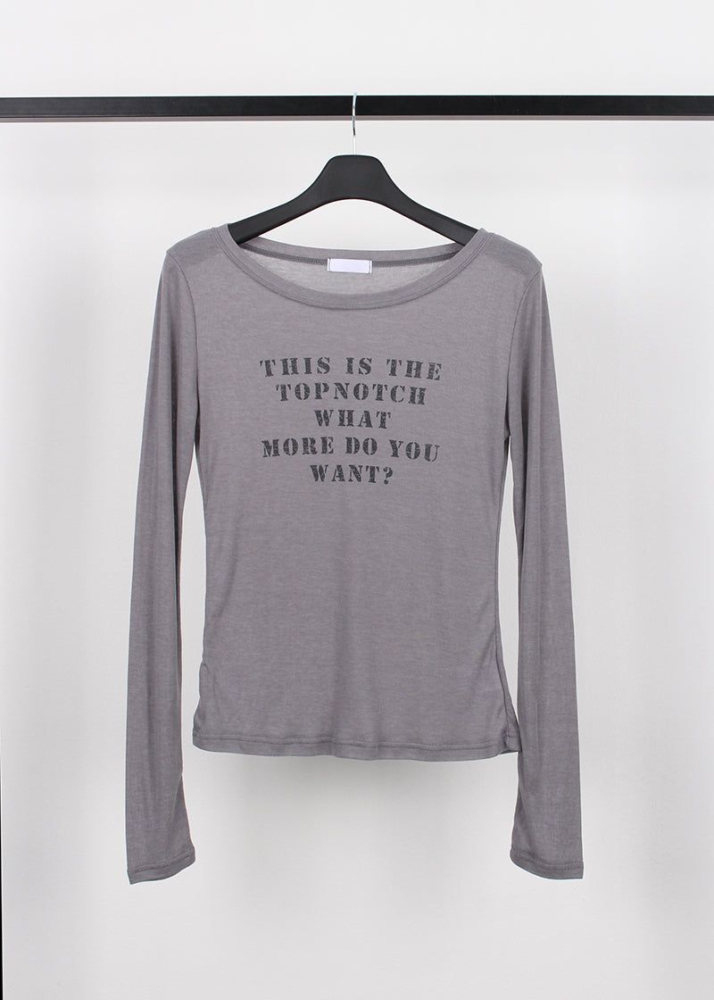 WANT LONG SLEEVE TEE
