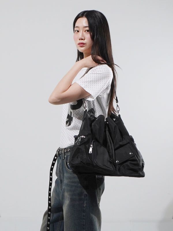 Pocket Multi-Shoulder Bag Backpack (3Way)