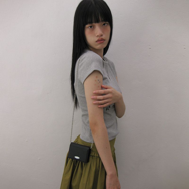 Sunlit（サンリット）の「MINI WALLET BAG (BLACK)（Bags）」