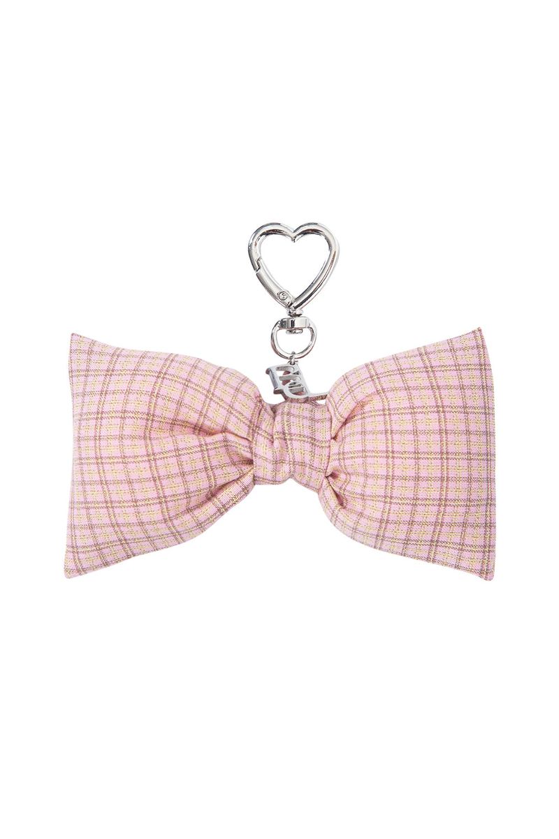 Bellialeu（ベルリアル）の「Check ribbon key ring （Toys/Key Holders）」