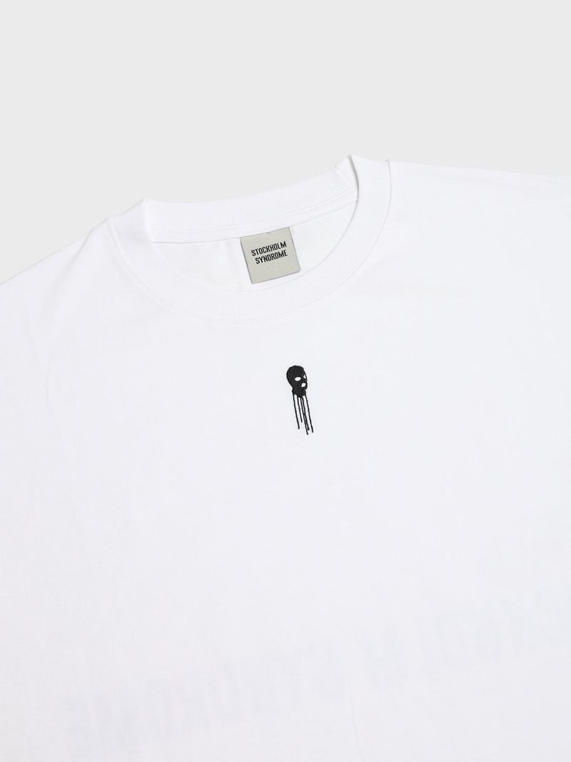 バラクラバロゴTシャツ - ホワイト