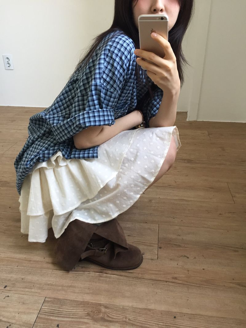DUGGY（ダギー）の「フローラルミニフリルスカート(3color)（スカート）」