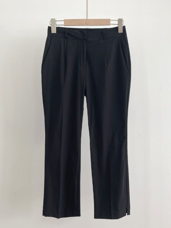Rovill Summer Cool Slit Capri Crop Pants