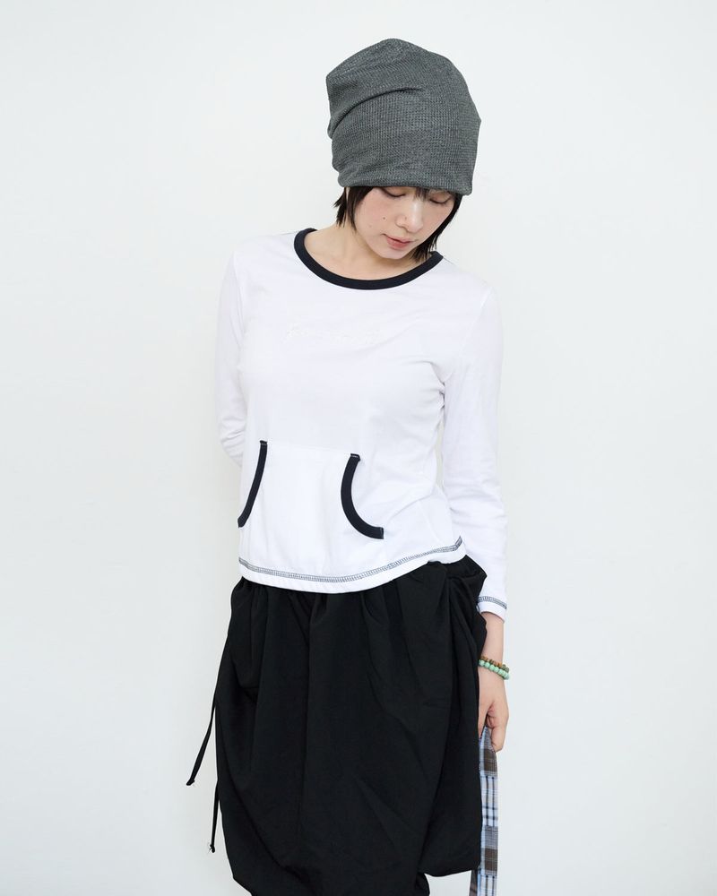 Patch Pocket Capri Sleeve