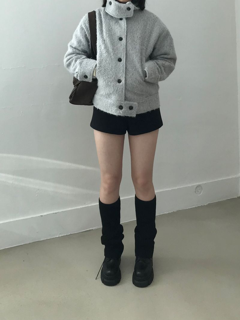 Prim high-neck jacket (2 colors)