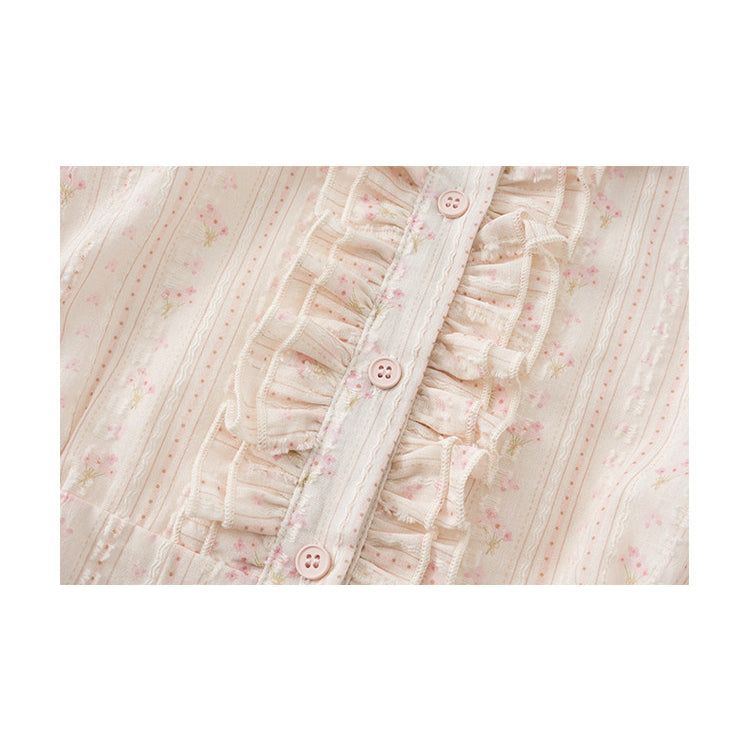Elira Vintage Frill Blouse