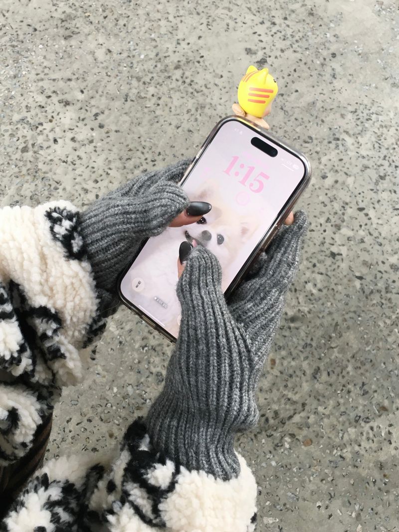 Fingerhole Touch Golji Gloves (3c)