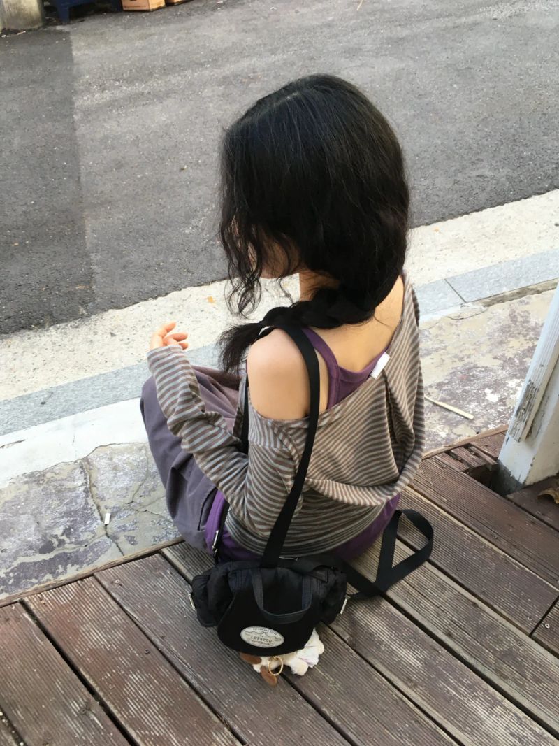 Shirring Long Sleeveless Top