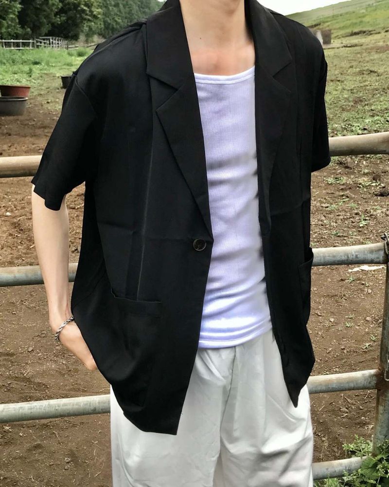Diallo short sleeve jacket