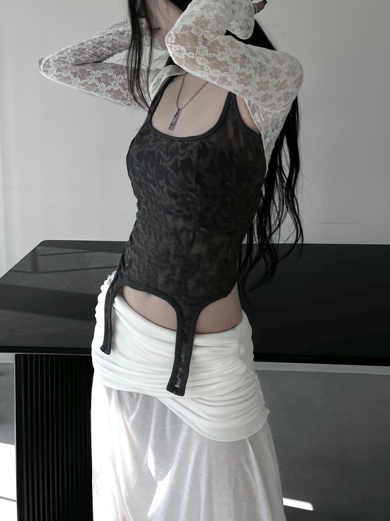 rose bolero cardigan (3color)