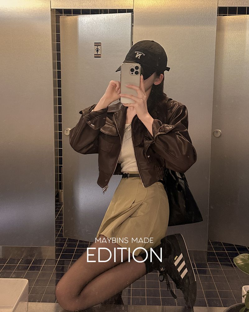 MAYBINS(メイビンス)の「【MADE】Leather Jumper(Jackets/Outerwear)」