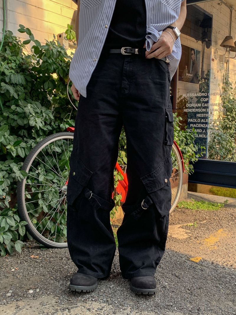 WHAT A LOOK（ワット ア ルック）の「デンフォグマルチカーゴパンツ（パンツ）」