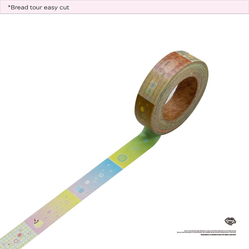 Bread tour easy-cut tape