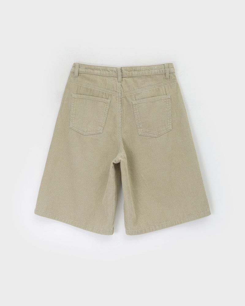 [MADE] Keyed Corduroy Bermuda Pants
