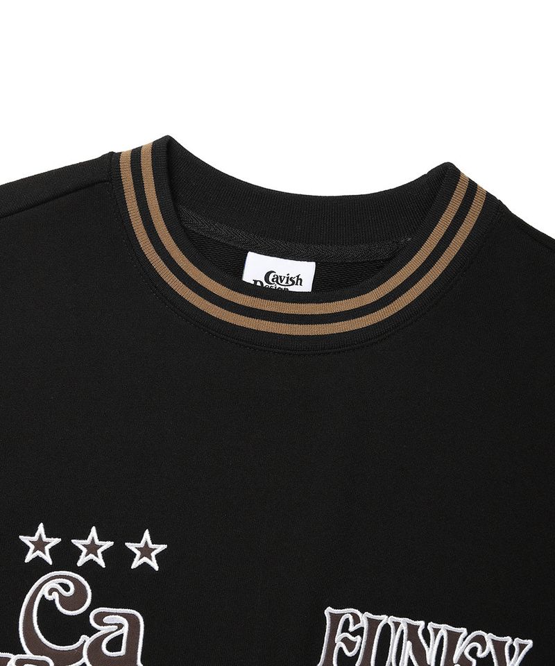 CDS FOOTBALL SWEATSHIRT BLACK(CV2DSUM461A)