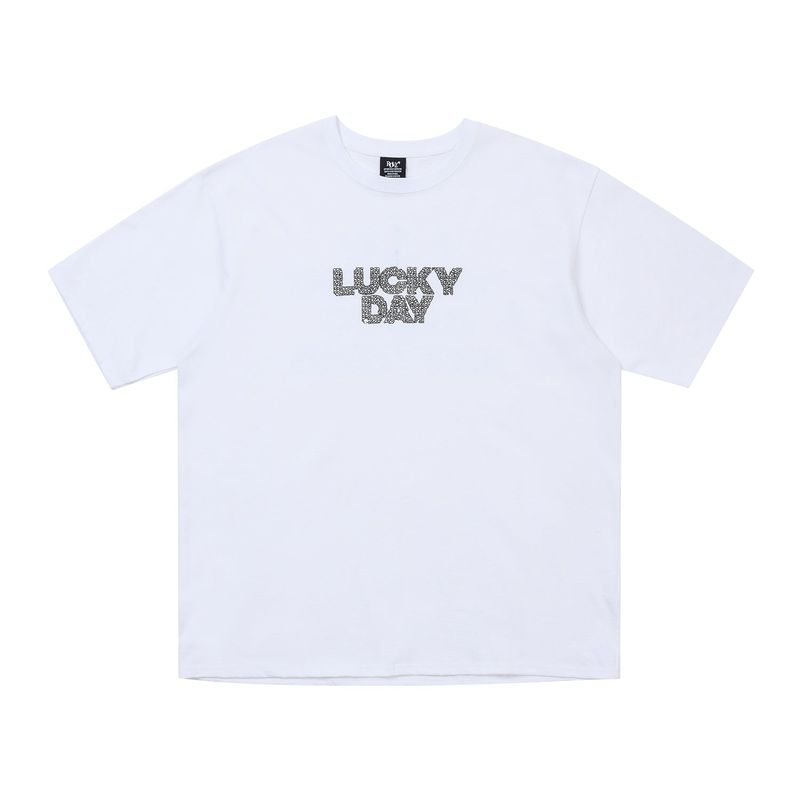 RDVZ（ランデブー）の「ラッキーデイクローバーT　ホワイト（トップス）」