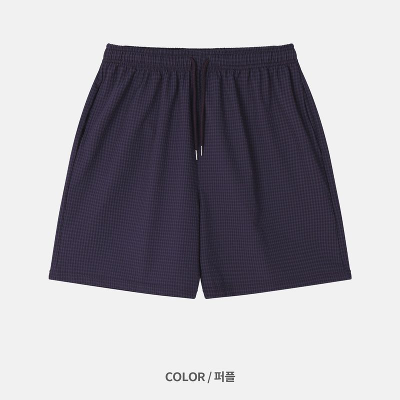 Mini Checked Shorts