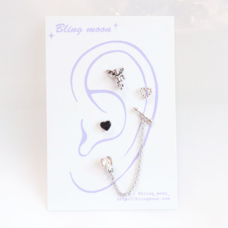 [Styling] Angel Love Piercing Set (4 set)
