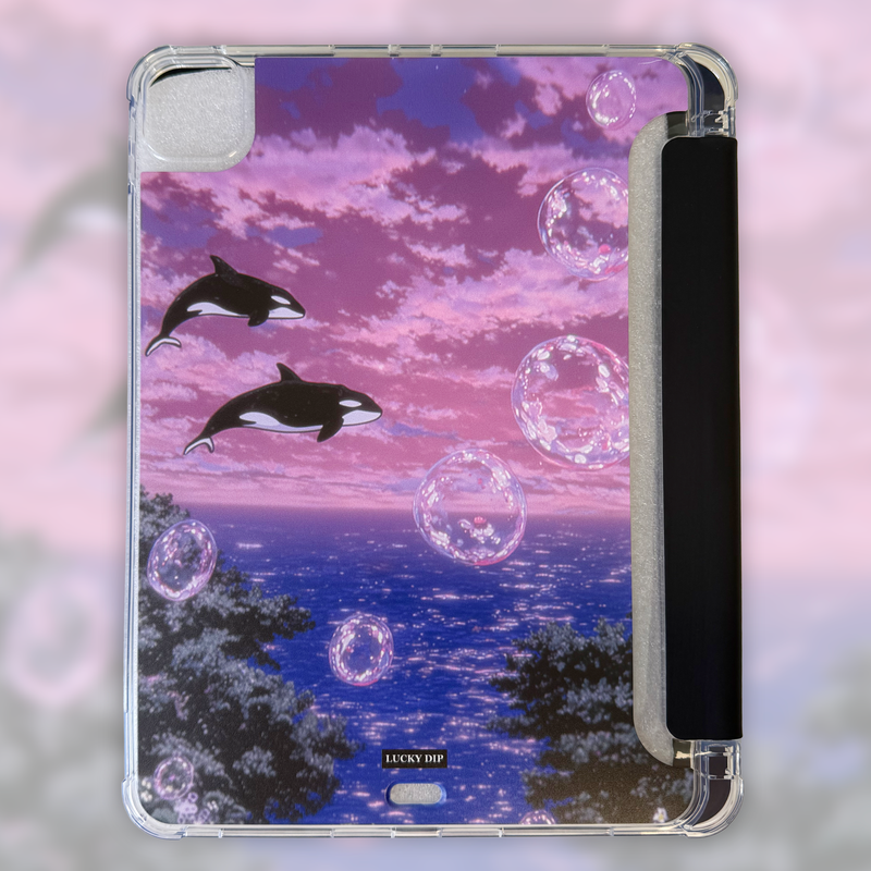 Whale's Dream Ipad case
