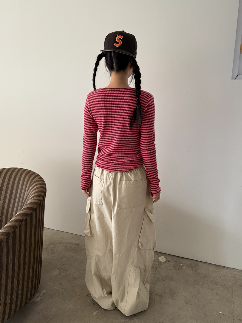 balloon cargo banding pants
